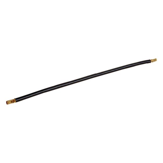 hager Kabelbrücke NYAF 6 mm2, 250mm lang, Stift, Farbe schwarz