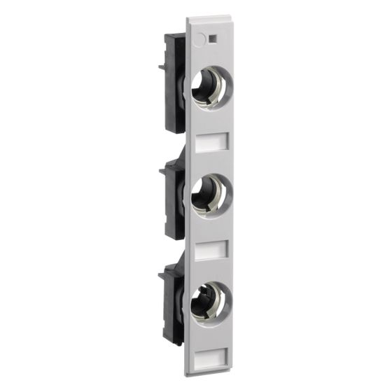 hager Reitersicherungsunterteil D02 E18, 63A 3polig 60mm Sammelschiene Anschlussklemme