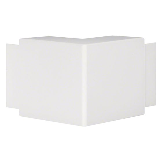 hager Außeneck halogenfrei zu Leitungsführungskanal LF/FB 60x110mm verkehrsweiß