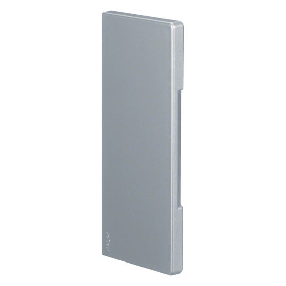 hager Endstück schnittkaschierend zu BR/H/N/A 68x170mm Oberteil 80mm hfr lackiert alu