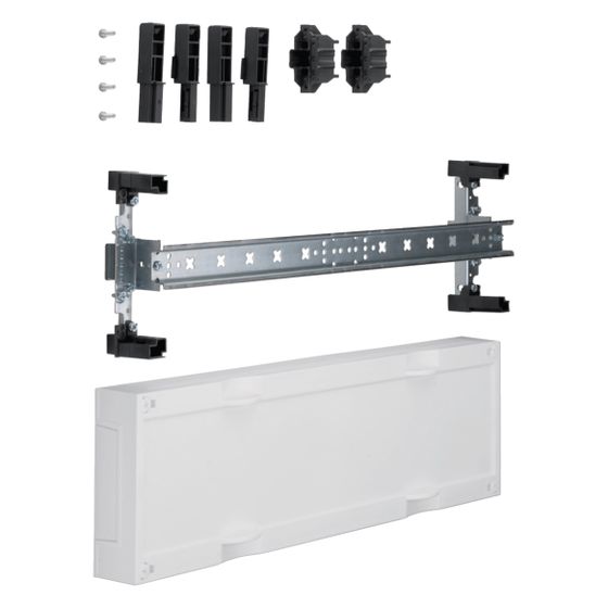 hager Baustein, universN, 150x500mm, für Reihenklemmen waagerecht