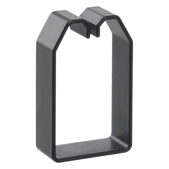 hager Klammer aus PVC zu Verdrahtungskanal LKG 75x50mm schwarz