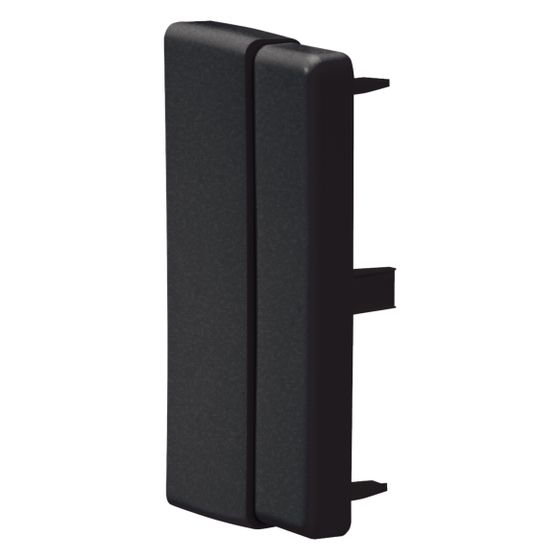 hager Endstück einstellbar halogenfrei zu LF (40,60)x110mm graphitschwarz