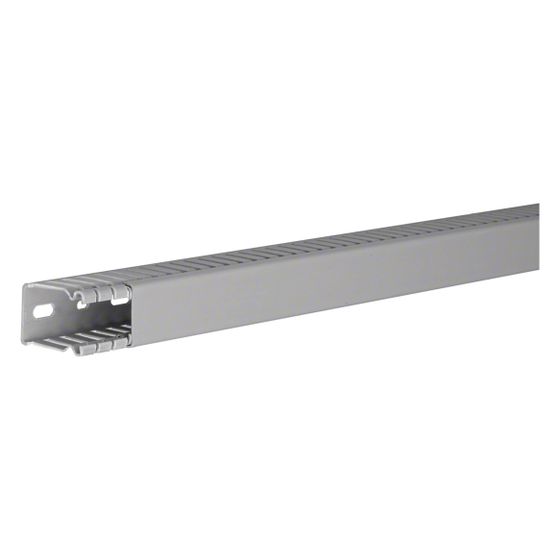 hager Verdrahtungskanal aus PVC BA6 40x25 mm steingrau