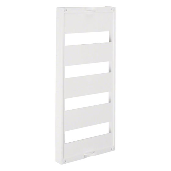 hager Berührungsschutzabdeckung, universN, 600x250mm, 4x 12PLE, Schlitzabstand 125mm