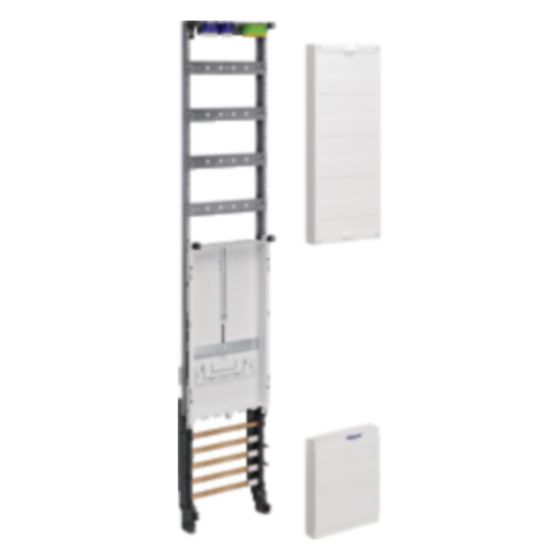 hager Reservefeld, univers Z, 1350 mm, 3P., 1 Reserveplatz, mit SaS u. PE/N-Klemmen
