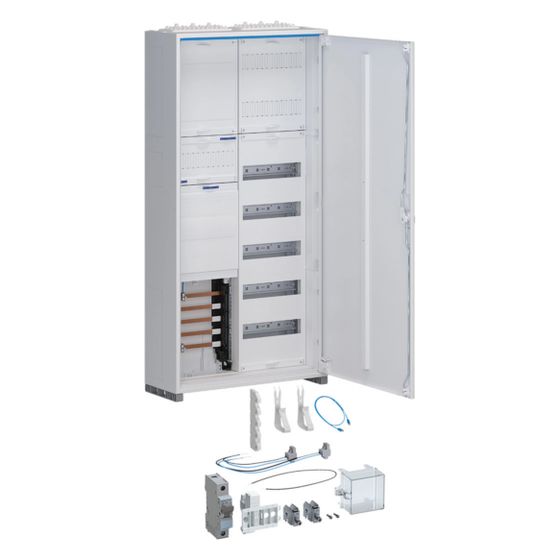 hager Komplettschrank univers Z 1ZP BKE-I OKK APZ VT5 H 1100 mm 2-feldig HLAK-5p. ESA