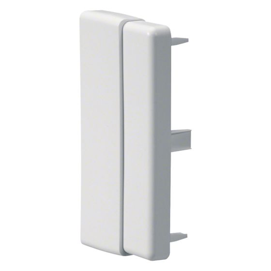 hager Endstück einstellbar halogenfrei zu LF/LFF/LFH (40,60)x110 mm verkehrsweiß