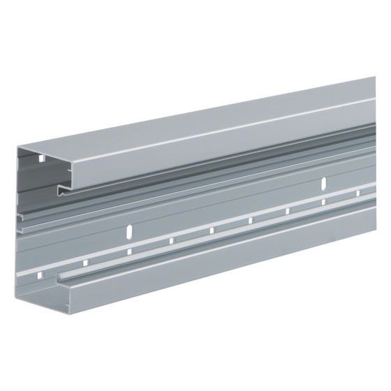 hager Brüstungskanal-Unterteil frontrast BRA 68x130mm, OT 80mm, aus Alu natureloxiert