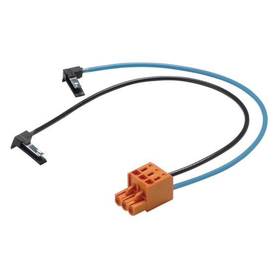 hager BKE-Spgsabgriff, universZ, 460mm, sw/bl, Stecker-Buchse, 1 Stück