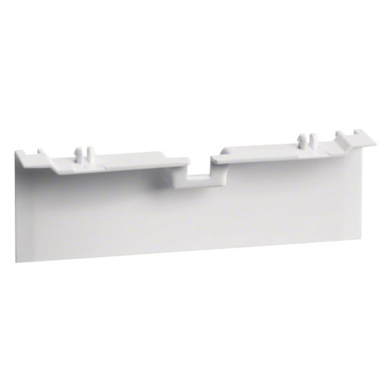 hager Geräteträgerschürze für Geräteträger zu SL 20x115mm verkehrsweiß
