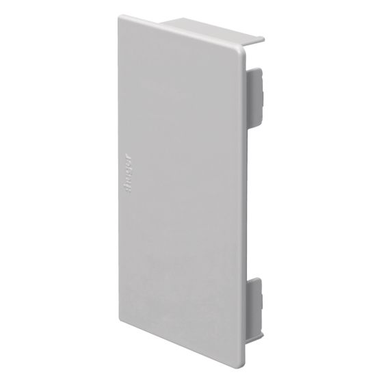 hager Endstück halogenfrei zu Leitungsführungskanal LF/LFH 60x110mm lichtgrau