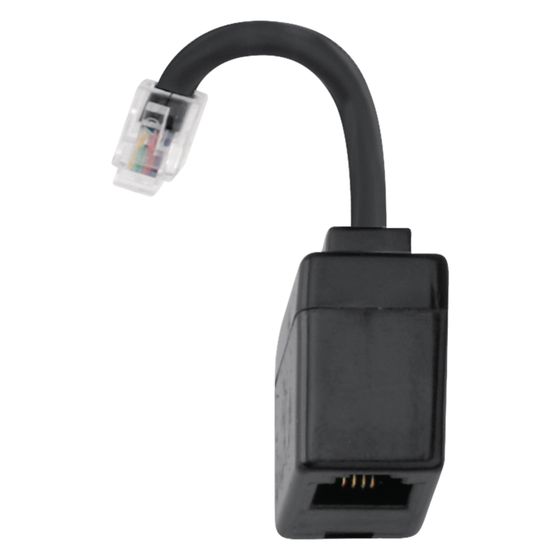 hager Adapter R12/RJ10, für Verbindung von OKK 1Mbit zu Tarifschaltgerät