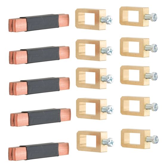 hager S-Schienenverbinder, 40mm, universN, 12x10mm, 5-polig, für FP/ZB/FT/FA-Schränke