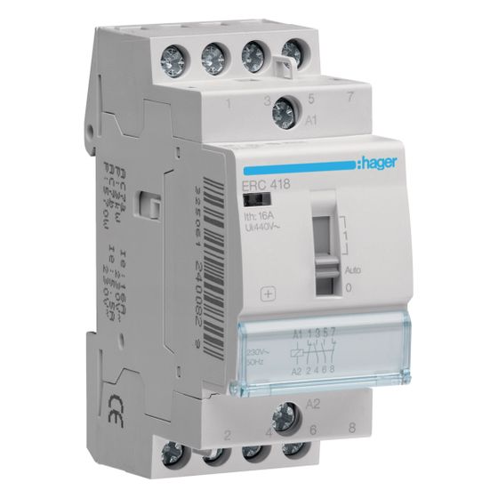 hager Installationsrelais 16A 2Schließer und 2 Öffner 230V