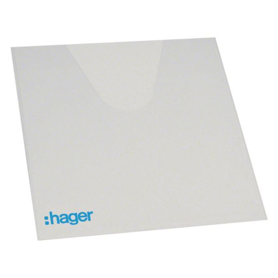 hager Plantasche, Volta, 220x240mm, für Dokumente, klarsicht