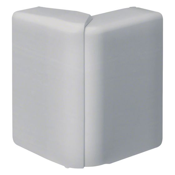 hager Außeneck einstellbar schnittkaschierend halogenfrei zu SL 20x80mm Dekor Alu