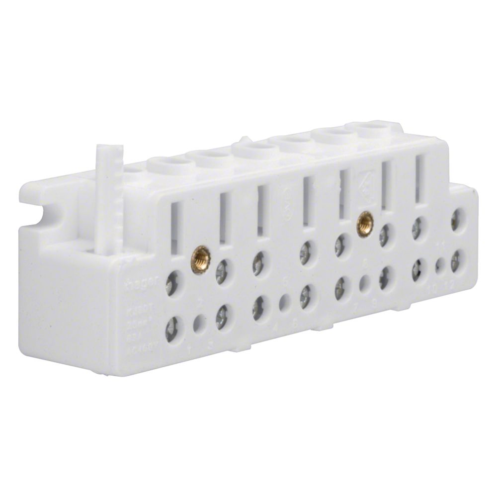 hager Zählersteckklemme, univers Z, Drehstrom 63A, sperrbar, ohne TRE-Anschlussklemmen... HAGER-KJ30T 3250613802523 (Abb. 1)