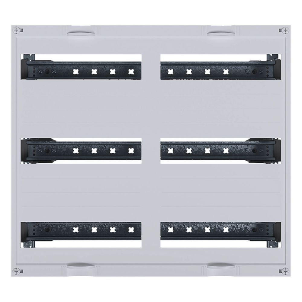 hager Baustein, univers N, 450x500mm, für Reiheneinbaugeräte waagerecht, 6x12 PLE... HAGER-UD32B1 3250616141285 (Abb. 4)