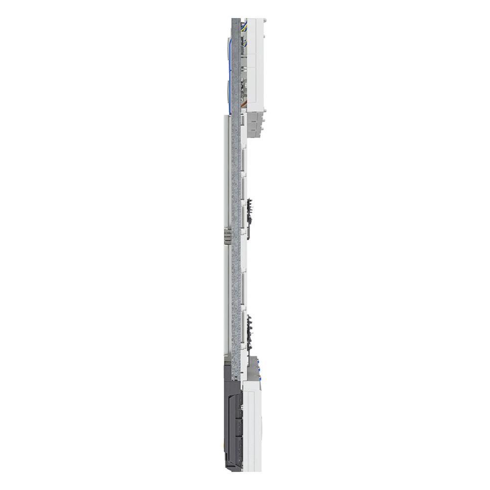 hager Komplettfeld, univers Z, 1350mm, 6 Zählerplätze, 3-feldig, mit Zählersteckklemme... HAGER-ZL53W8N 3250617713832 (Abb. 3)