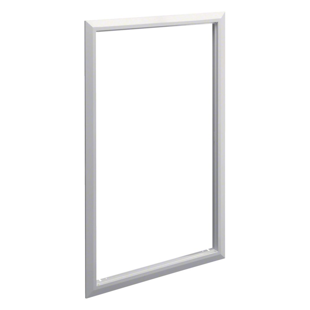 hager Blendrahmen, universZ, 2-feldig, RAL9010, für Schrankgröße 800x550mm... HAGER-FZ12B 3250612777778 (Abb. 1)