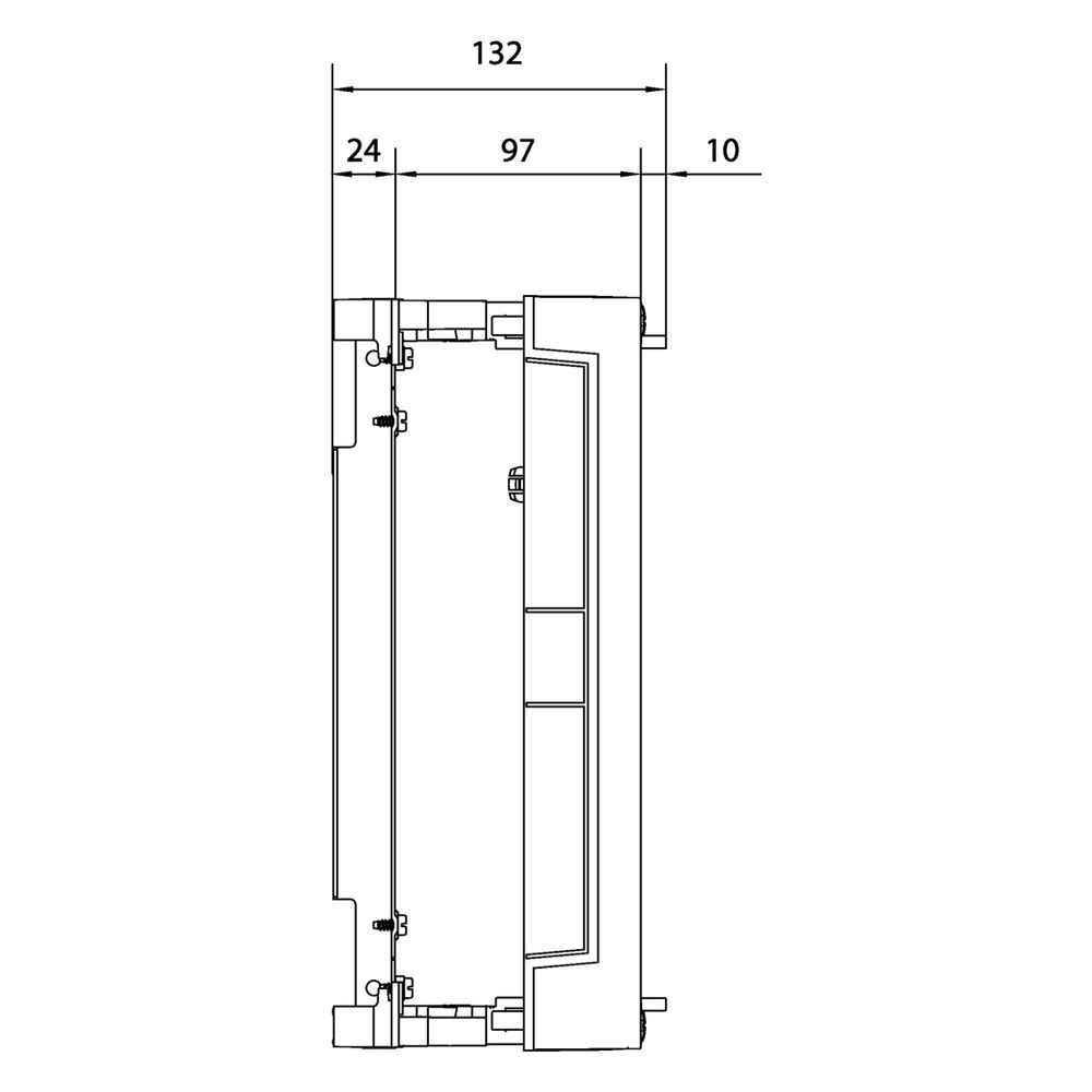 hager Leerbaustein als Platzreserve, univers N, 300x250 mm... HAGER-UD21F1 3250616141674 (Abb. 8)