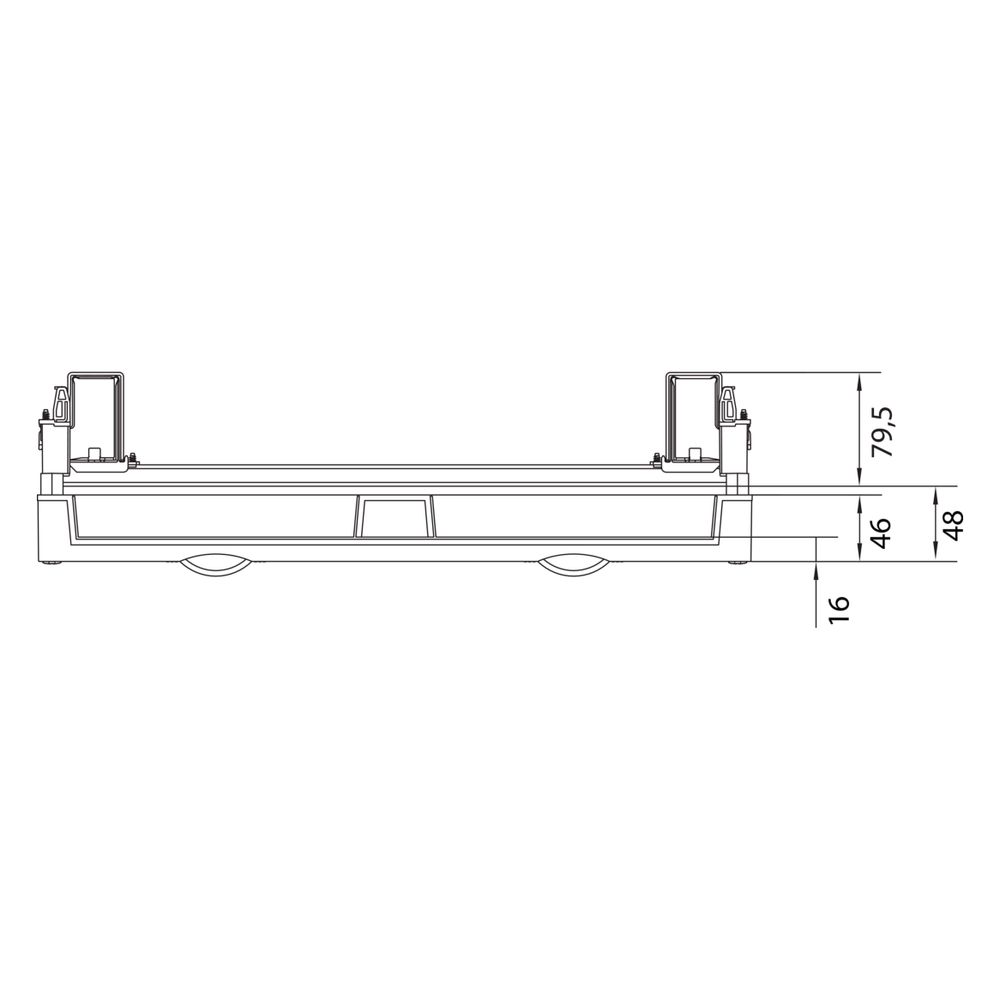 hager Baustein, univers N, 300x500mm, für Reiheneinbaugeräte waagerecht, 4x12 PLE... HAGER-UD22B1 3250616141216 (Abb. 9)