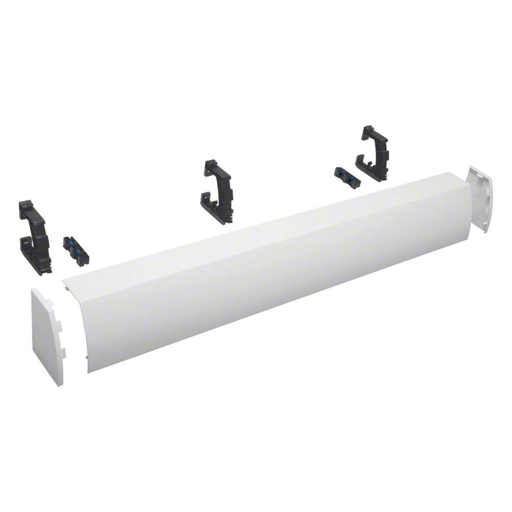hager Kabelrangierkanal, 5-feldig, aufsteckbar, H x B x T176 x 1300 x 135 mm, RAL9010... HAGER-FZ445N 3250612778058 (Abb. 1)