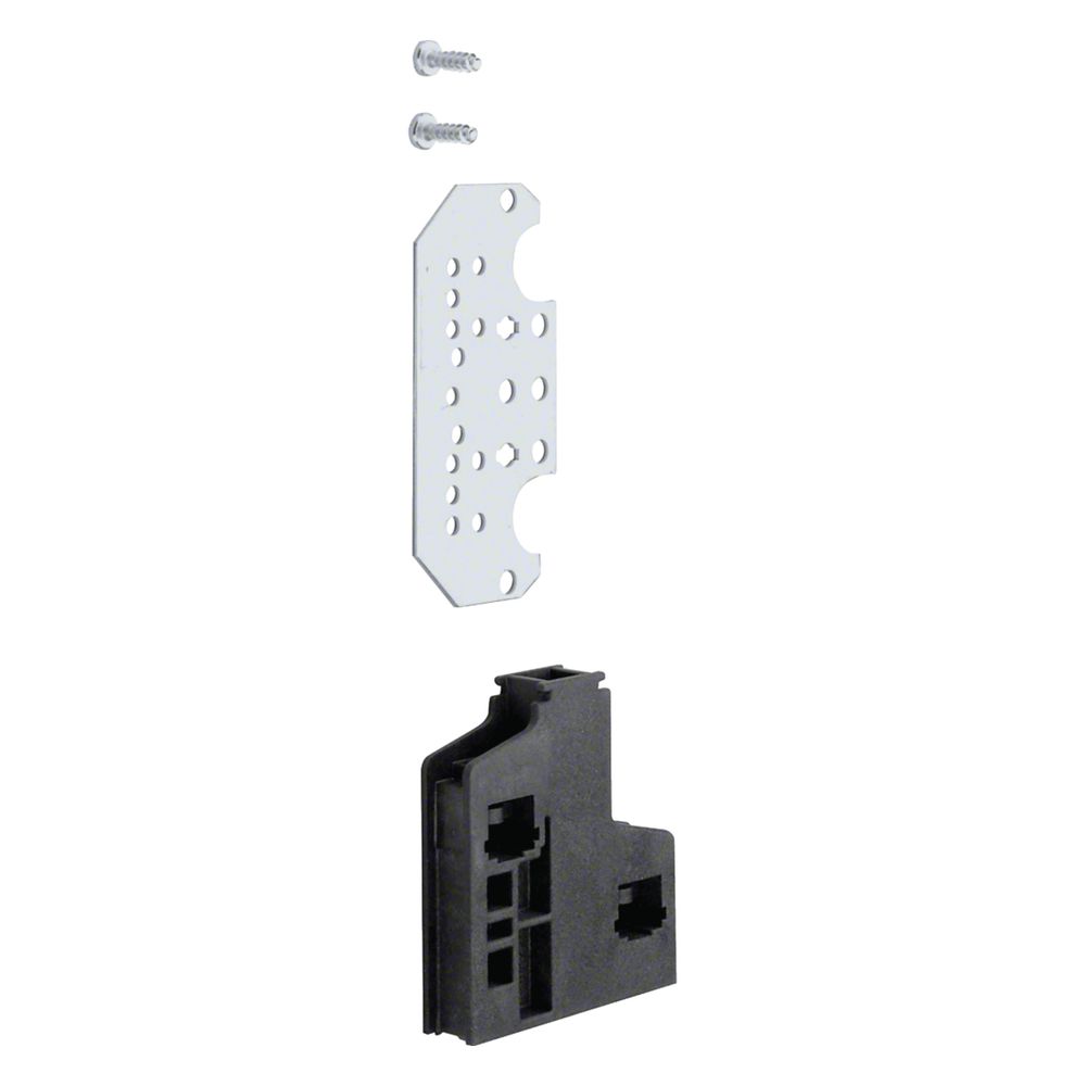 hager PE/N-Schienenträger für Sammelschienen mit Breite/Dicke 12mm, univers N, 2 Stück... HAGER-UZ02S2 3250616364943 (Abb. 1)