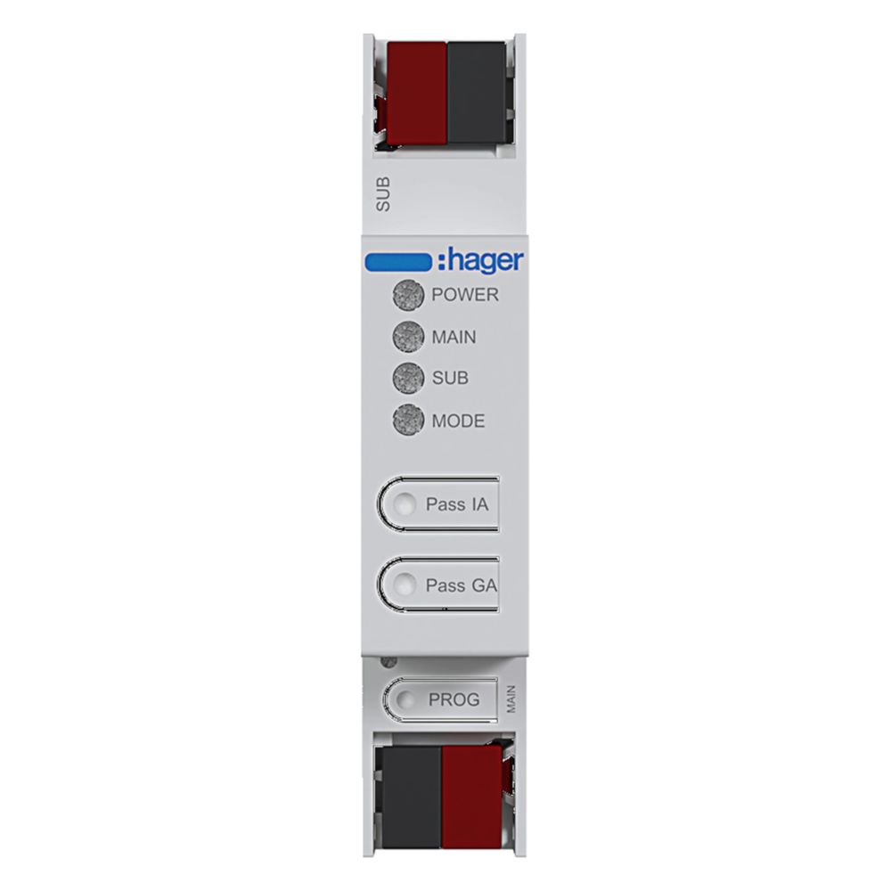 hager Linien-/Bereichkoppler, KNX Secure... HAGER-TYFS130 3250610050217 (Abb. 2)
