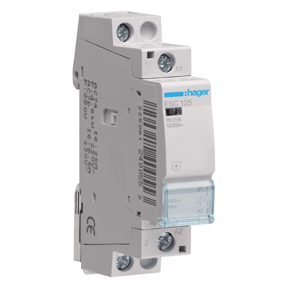 hager InstallationsSchütze 25A 1S 230V... HAGER-ESC125 3250612400553 (Abb. 1)