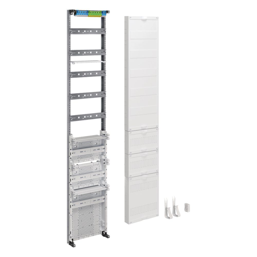 hager Verteilerfeld, univers Z, Höhe 1350 mm, 5-reihig, 1-feldig, m. RfZ u. APZ unte... HAGER-ZU59VT5APZ2 3250612532742 (Abb. 1)