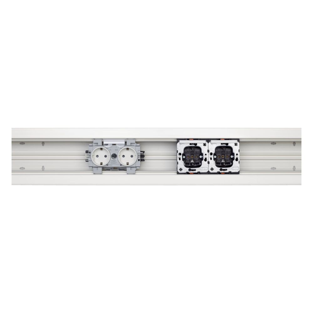 hager Geräteeinbaudose 2-fach Energie für BR Frontrastend für Schalterprogramme... HAGER-G2860 4012740220057 (Abb. 6)