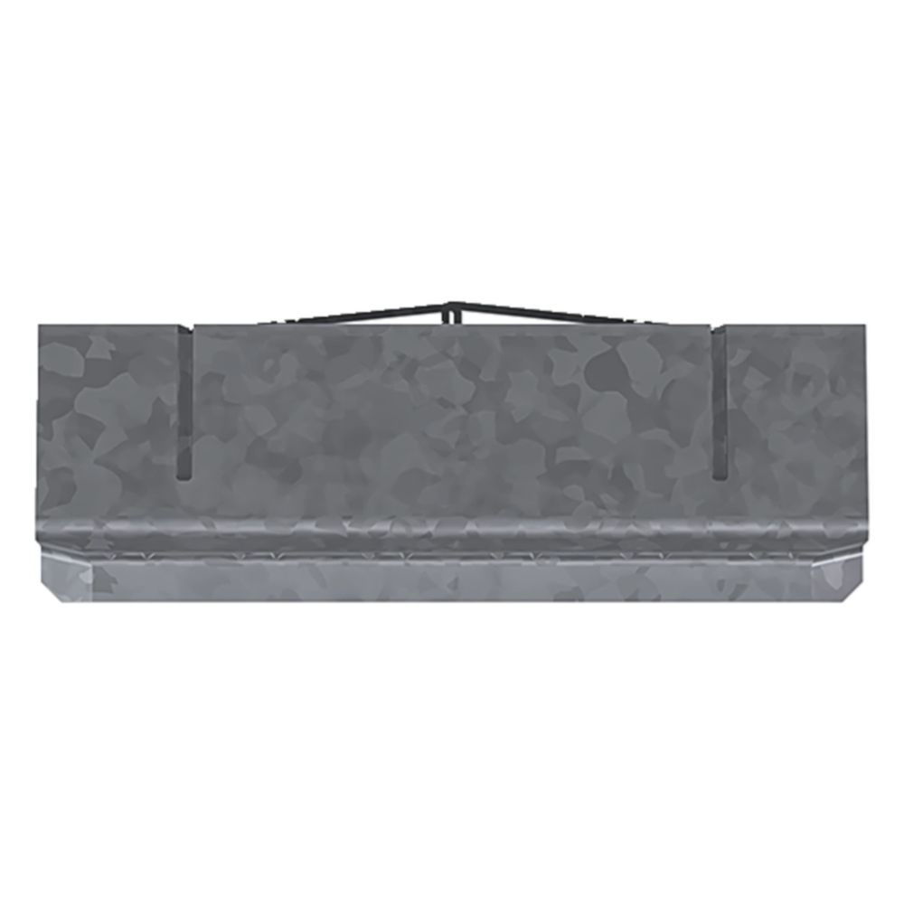 hager Kupplung Paar elektrisch/mechanisch Stahlblech zu BRS 68x130 mm Oberteil 80 mm... HAGER-BRS651309 4012740217651 (Abb. 7)