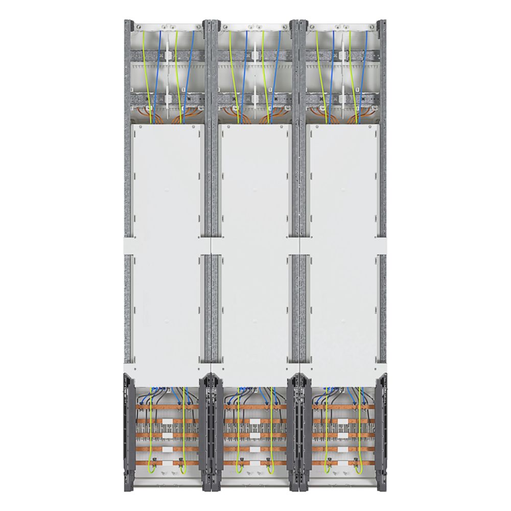 hager Komplettfeld, Zählerfeld, univers Z, 6 Zählerplätze, 3-polig, H 1350mm, 3-feldig... HAGER-ZL53X8 3250617722483 (Abb. 2)