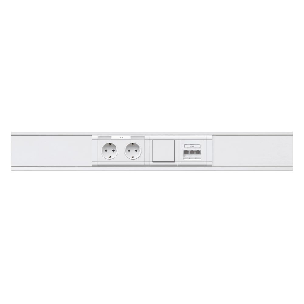 hager Rahmenblende 55 modular OT 80 halogenfrei mit Beschriftungsfeld verkehrsweiß... HAGER-GR0802A9016 4012740993227 (Abb. 6)
