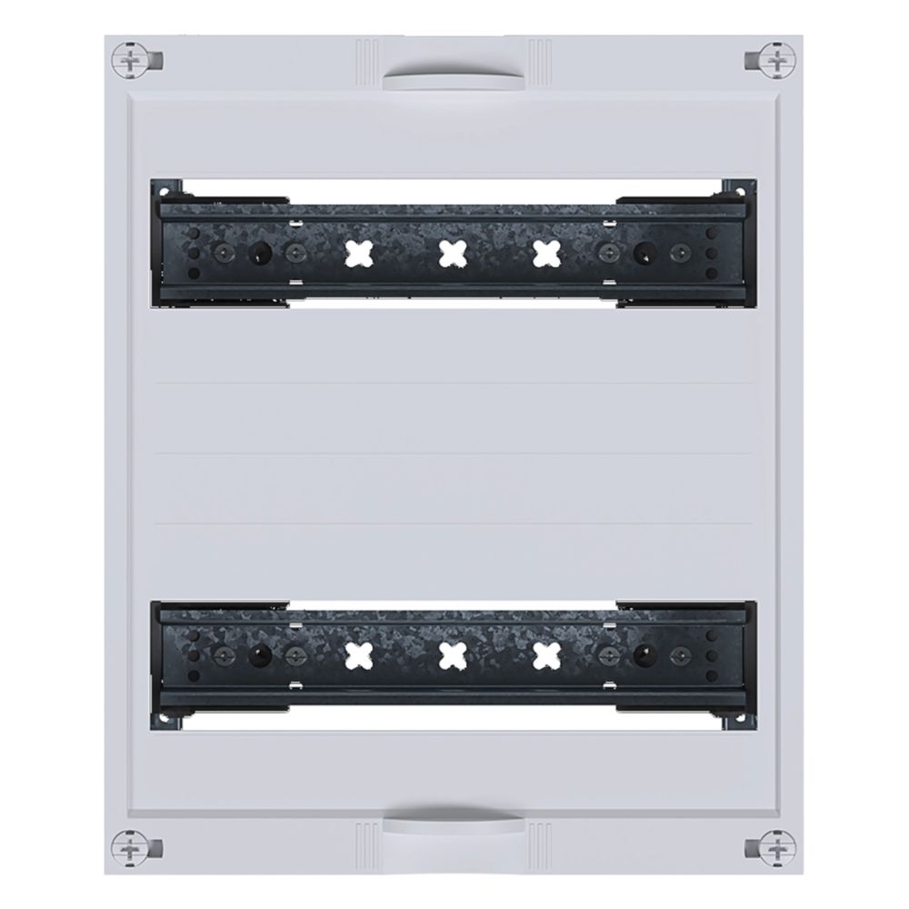 hager Baustein, univers N, 300x250mm, für Reiheneinbaugeräte waagerecht, 2x12 PLE... HAGER-UD21B1 3250616141162 (Abb. 4)
