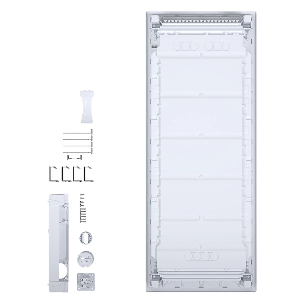 hager volta Hybrid Kleinverteiler, UP, 36PLE, Montageplatte, Steckdose, Stahlblechtür... HAGER-VU603NWH 3250611004547 (Abb. 4)
