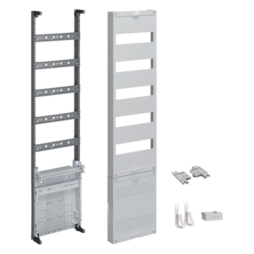 hager Verteilerfeld, univers Z, 1050mm, 1-feldig, 5-reihig, APZ unten, ohne QC-Klem... HAGER-ZU37V5RKAPZ2 3250617626880 (Abb. 1)