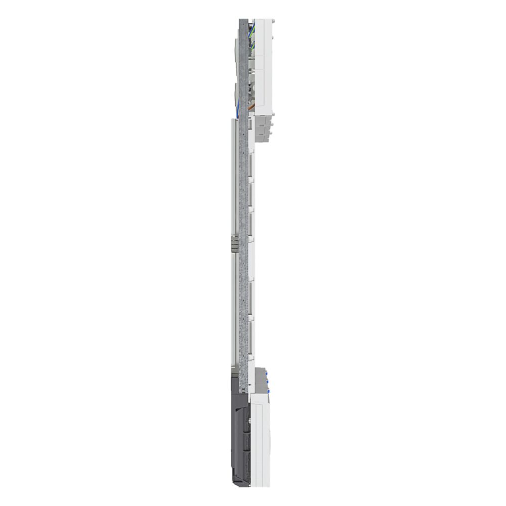 hager Komplettfeld, Zählerfeld, univers Z, 6 Zählerplätze, 3-polig, H 1350mm, 3-feldig... HAGER-ZL53X8 3250617722483 (Abb. 5)
