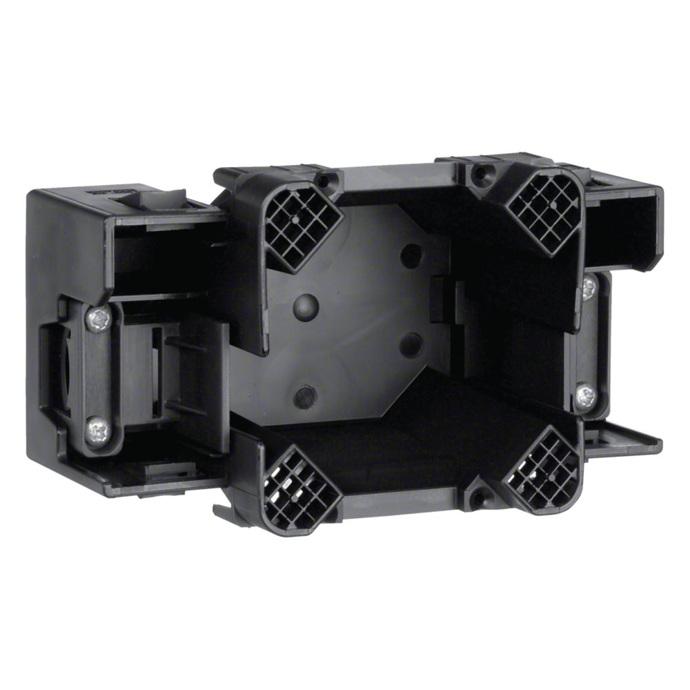 hager Geräteeinbaudose für Brüstungskanal Frontrastend für CEE Steckdosen 60/70 mm... HAGER-G2745 4012740909495 (Abb. 1)