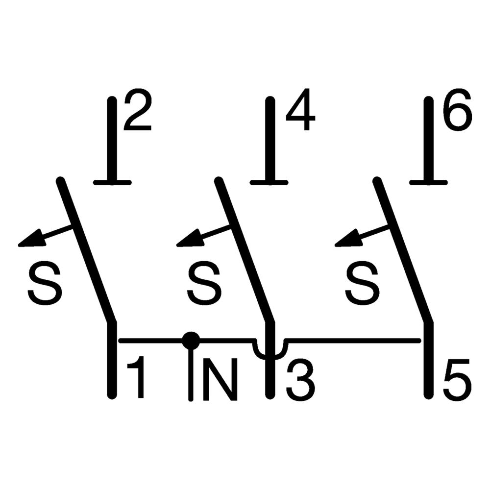 hager SLS-Schalter 3-polig E-Charakteristik 40A für Hutschienenmontage... HAGER-HTN340E 3250613303341 (Abb. 2)