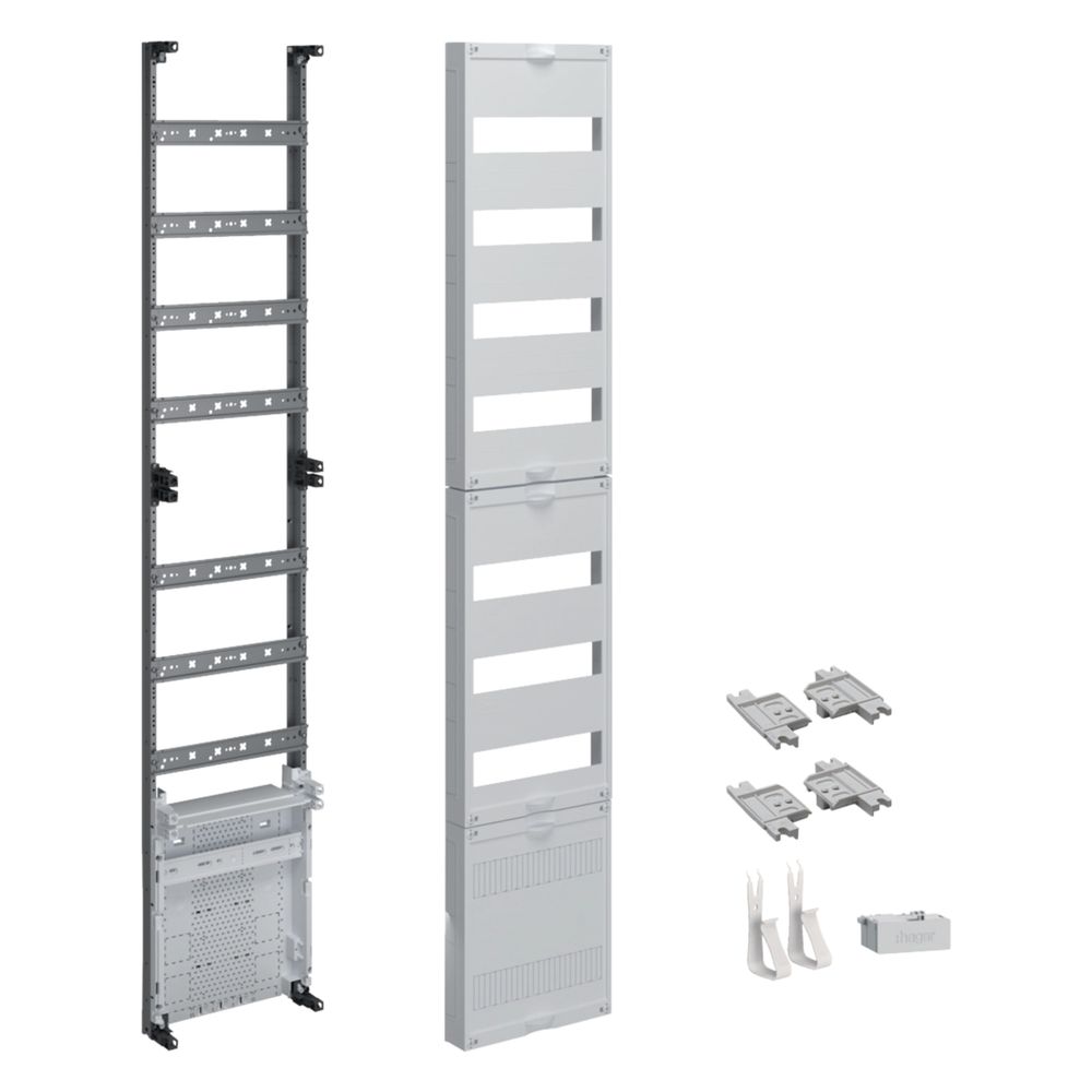 hager Verteilerfeld, univers Z, 1350mm, 1-feldig, 7-reihig, APZ unten, ohne QC-Klem... HAGER-ZU59V7RKAPZ2 3250617626903 (Abb. 1)