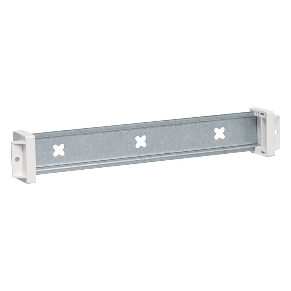 hager Hutschiene,univers,7,5mm,isoliert,tiefenverstellb.bis 21mm, 11,5PLE breit(212mm)... HAGER-UT22C 3250616302938 (Abb. 1)