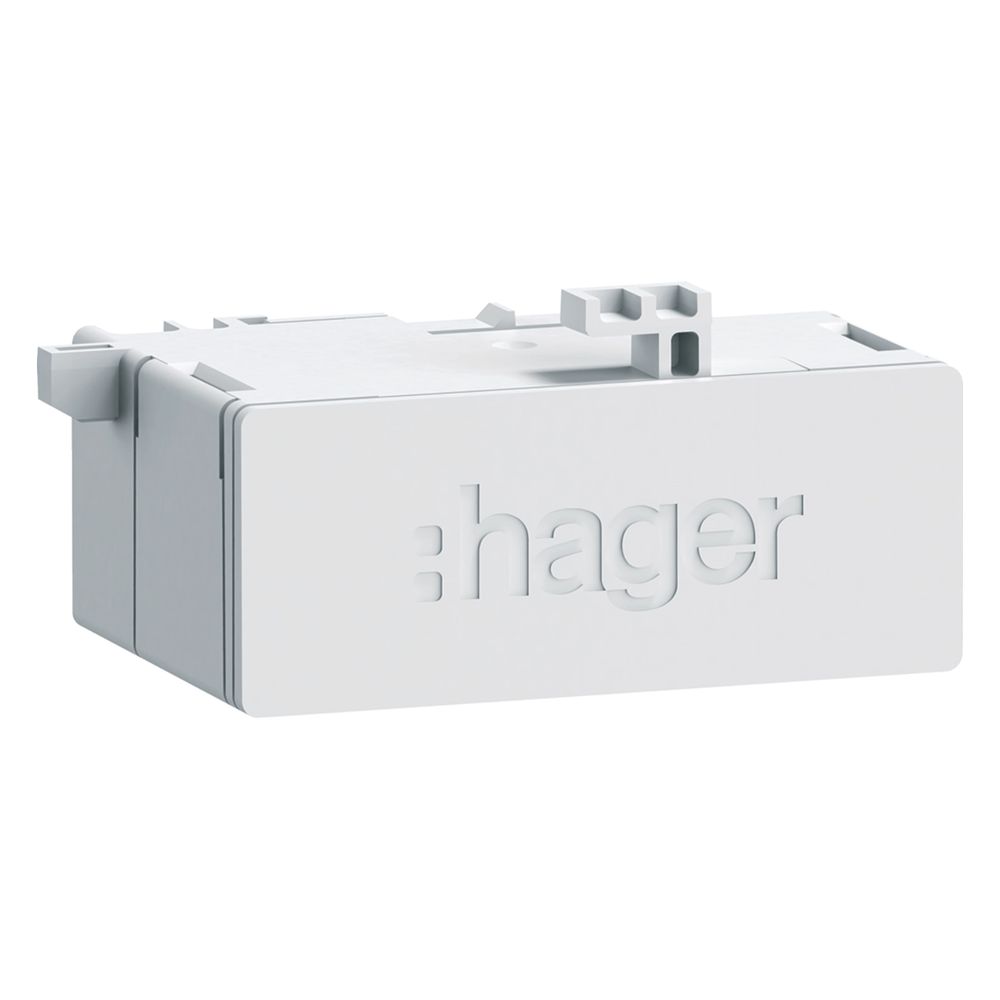 hager RJ45-Buchse in Patch/Patch 180 Grad für WAN-/LAN-Anwendung, IP20, CAT 6A... HAGER-ZZ45WAN2PP 3250612276301 (Abb. 1)