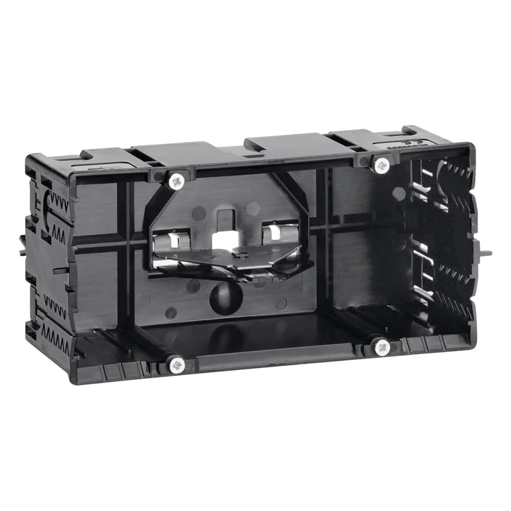 hager Geräteeinbaudose 2-fach Energie f. Brüstungskanal C-Profil für Schalterprogramme... HAGER-GLS55002 4012740980210 (Abb. 1)