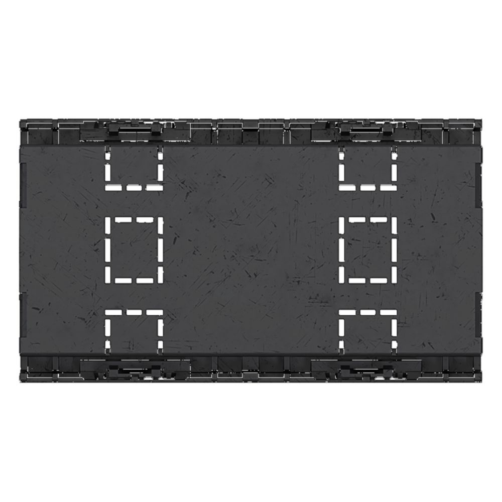 hager Geräteeinbaudose 2-fach Energie für BR Frontrastend für Schalterprogramme... HAGER-G2860 4012740220057 (Abb. 5)