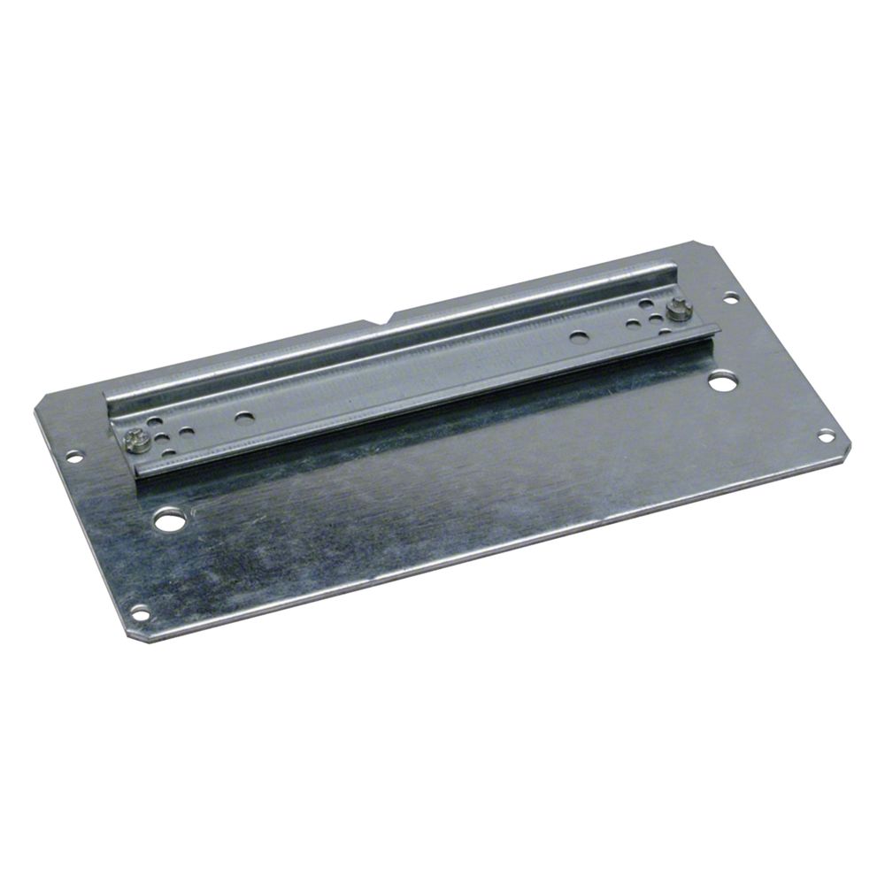 hager Montageplatte, univers, für Kabelanschlusskasten mit Hutschiene für Klemmen... HAGER-FZ374 3250612762415 (Abb. 1)