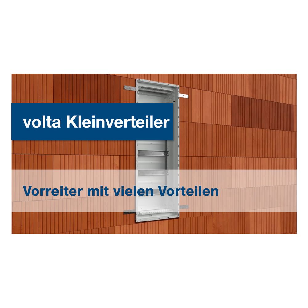 hager Kleinverteiler volta, Unterputz, 3x12 PLE, IP30, Schutzklasse II, Stahlblechtür... HAGER-VU36NC 3250616614420 (Abb. 2)