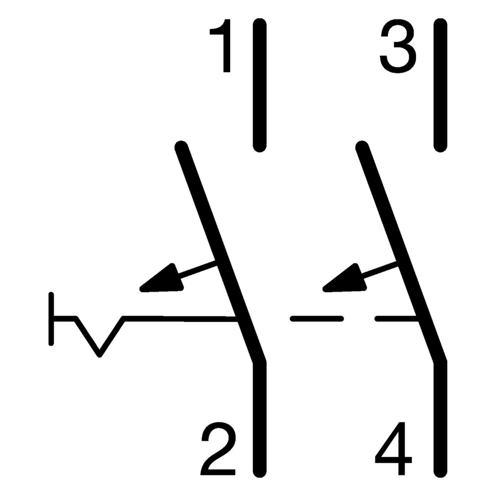 hager Leitungsschutzschalter 2 polig 6kA B-Charakteristik 16A 2 Module... HAGER-MBN216 3250614310256 (Abb. 3)